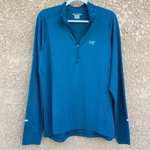 Arc’Teryx Cormac Zip Neck Long Sleeves Men Shirt Medium